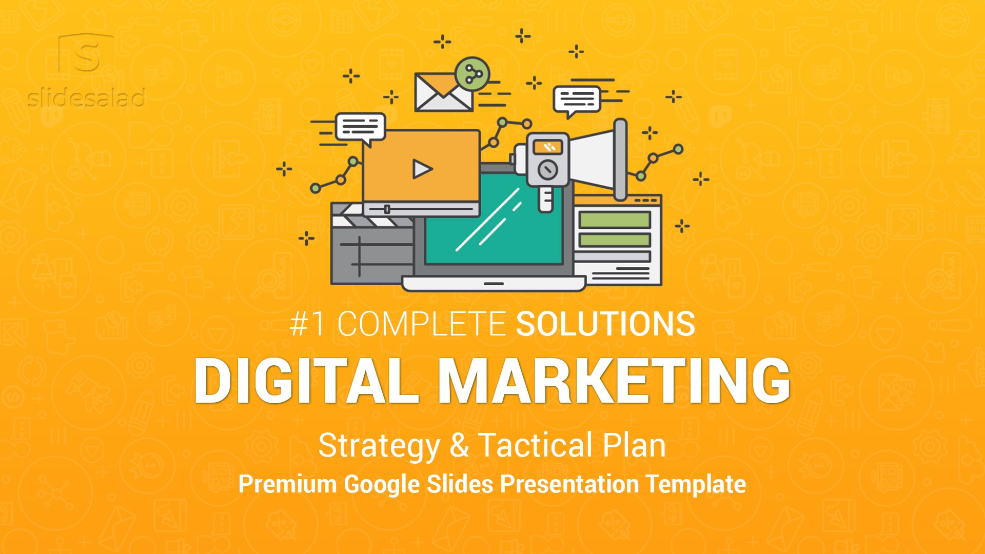 Best Digital Marketing Google Slides Template – Multipurpose Google Slides Template