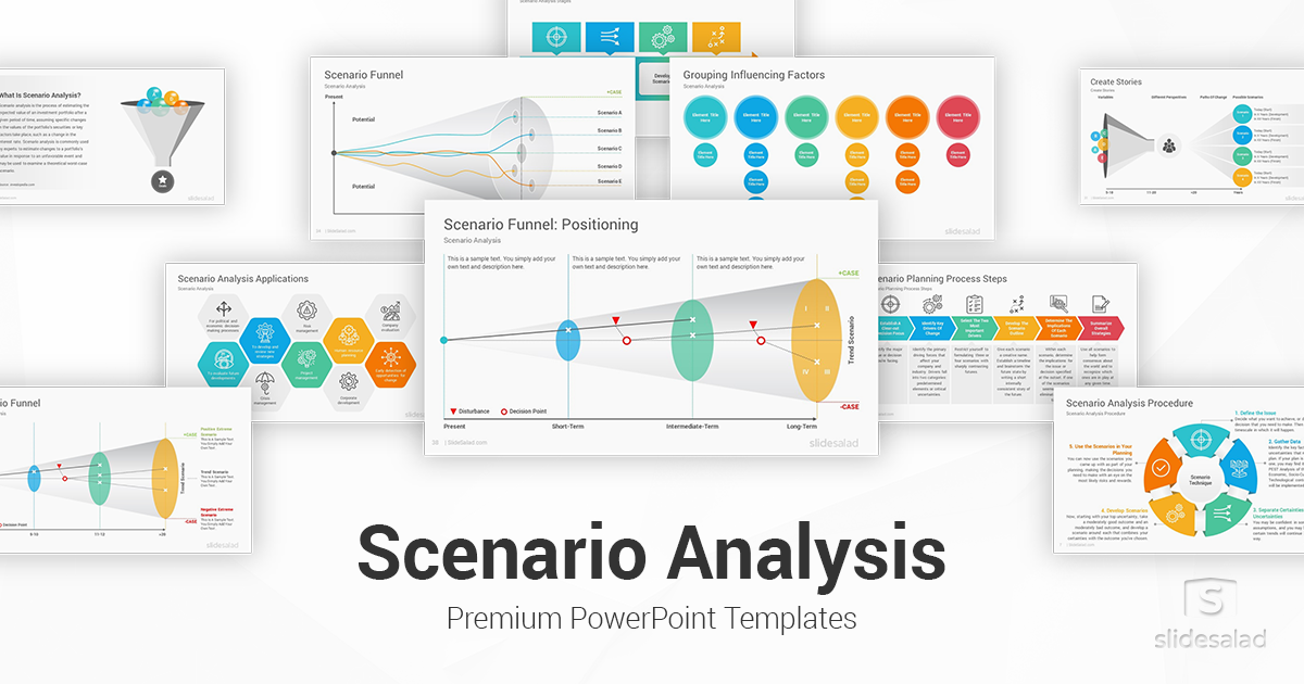 Scenario Analysis Powerpoint Templates Slidesalad Scenario Analysis Powerpoint Templates Slidesalad