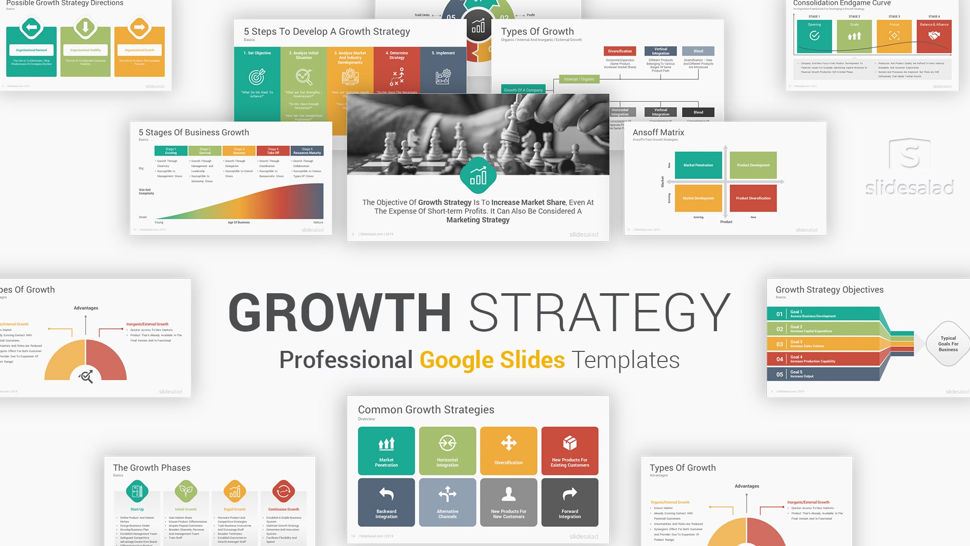 Growth Strategy Google Slides Template