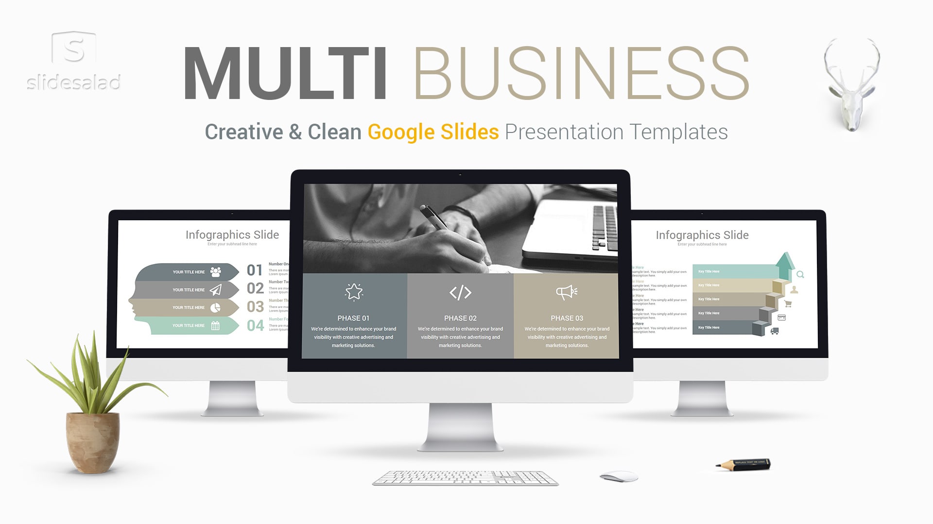 Multi-Business-Google-Slides-Presentation-Templates Simple Modern Themes for Google Slides