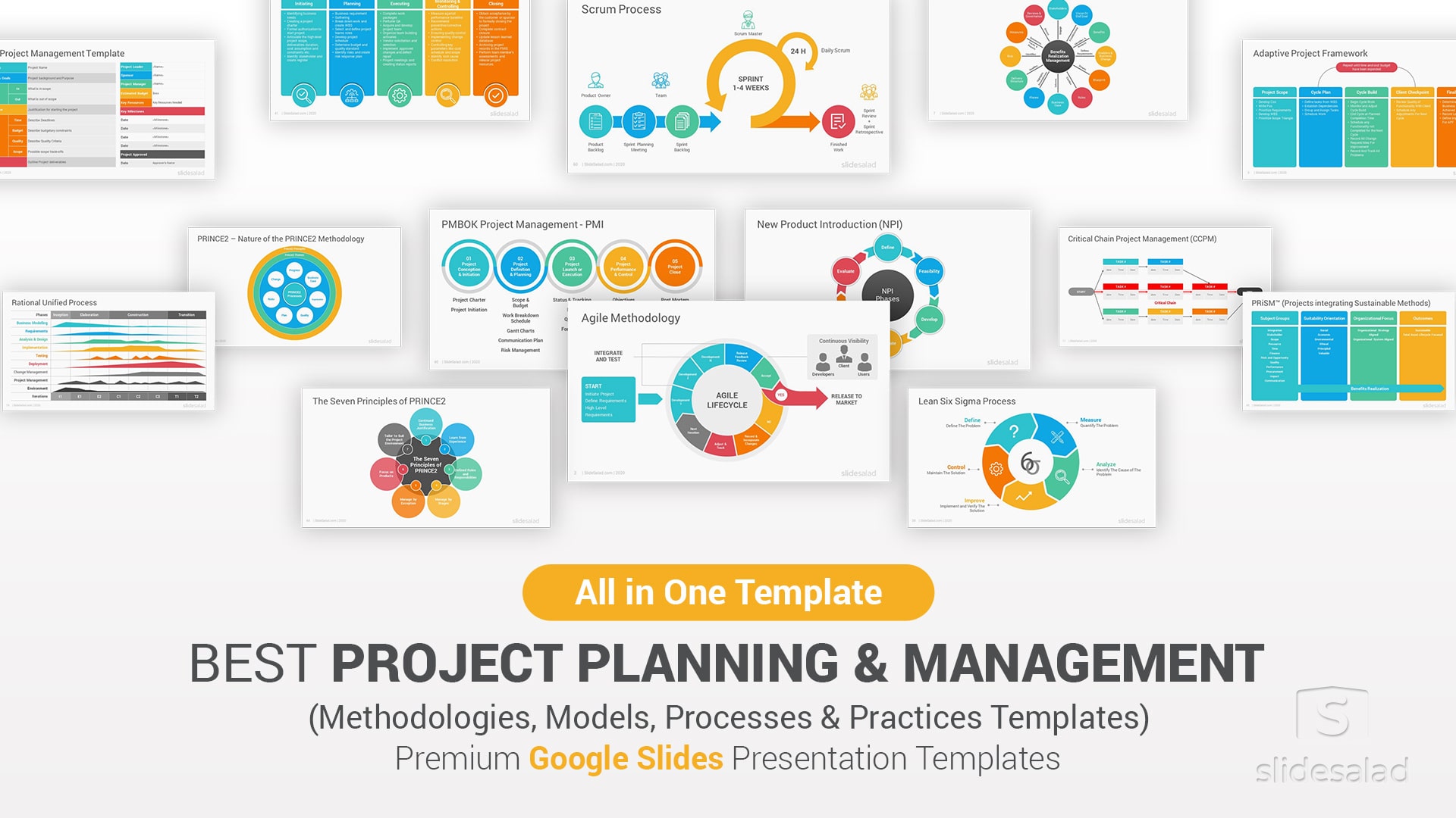 Best Project Planning And Management Models Google Slides Templates – Creative Business Google Slides Template