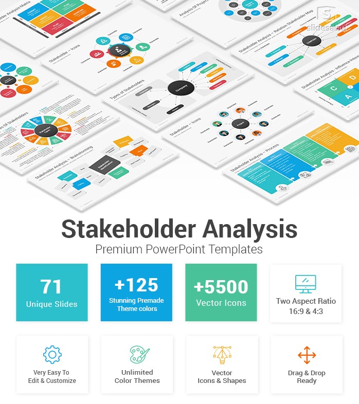Stakeholder Analysis PowerPoint Templates