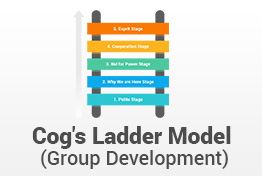 Cog's Ladder Model PowerPoint Template