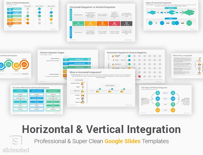 Horizontal and Vertical Integration Google Slides Template