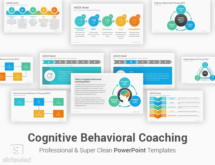 Cognitive Behavioral Coaching PowerPoint Template