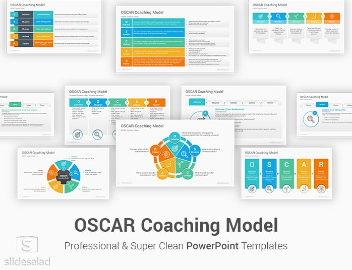 OSCAR Coaching Model PowerPoint Template