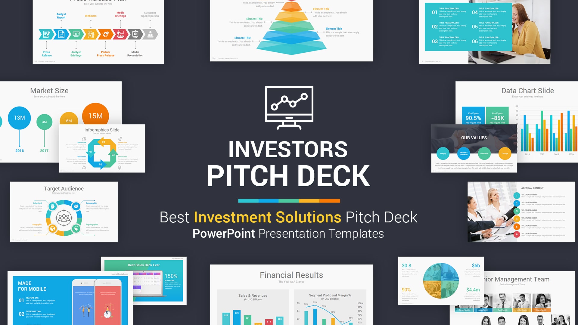 Startup Pitch Deck Template Free canvasly