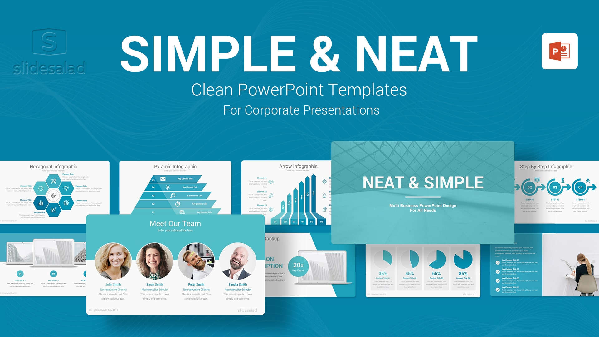 Simple PowerPoint Presentation Template - The Best Webinar PPT Templates for All Business