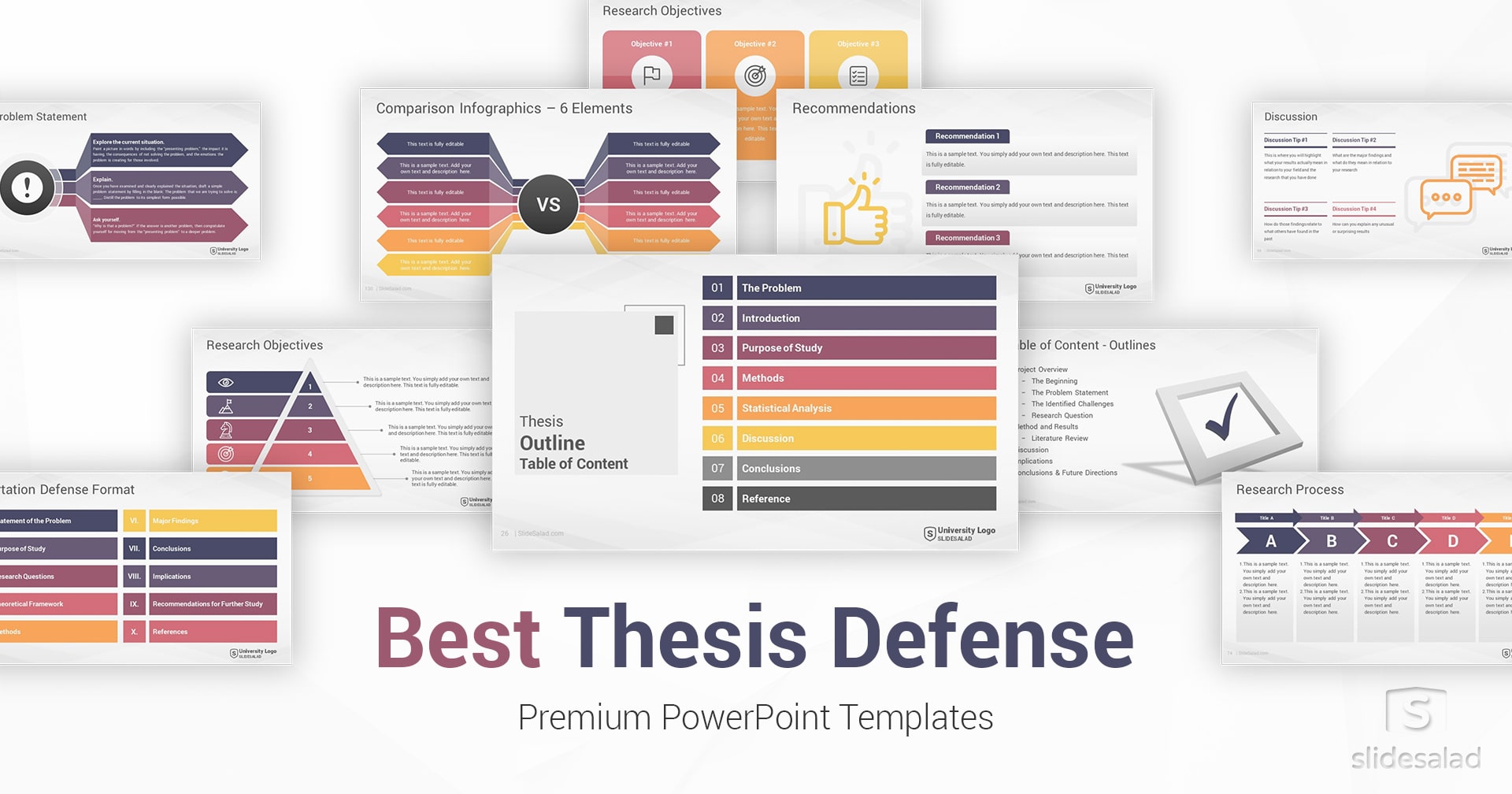 Thesis Defense PowerPoint Templates Designs - Amazing PowerPoint Presentations Template Design