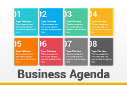 Business Agenda Google Slides Presentation Template