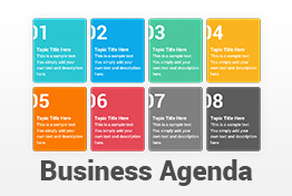 Business Agenda PowerPoint Templates