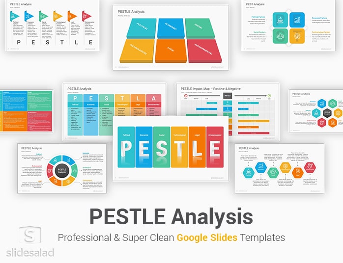 PESTLE Analysis Diagrams Google Slides Presentation Template