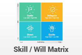 Skill Will Matrix PowerPoint Template