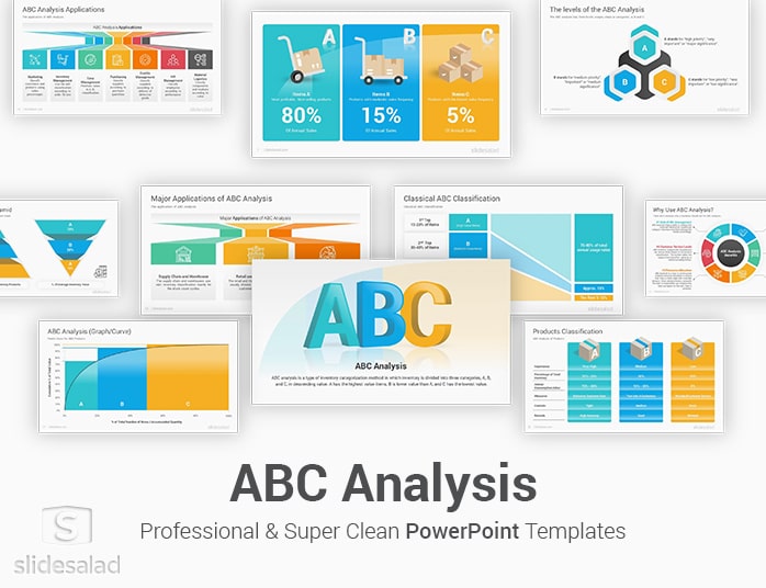 ABC Analysis PowerPoint Template Designs