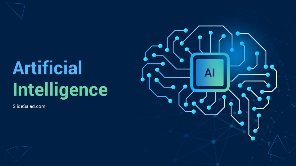 Artificial Intelligence PowerPoint Template Designs - SlideSalad