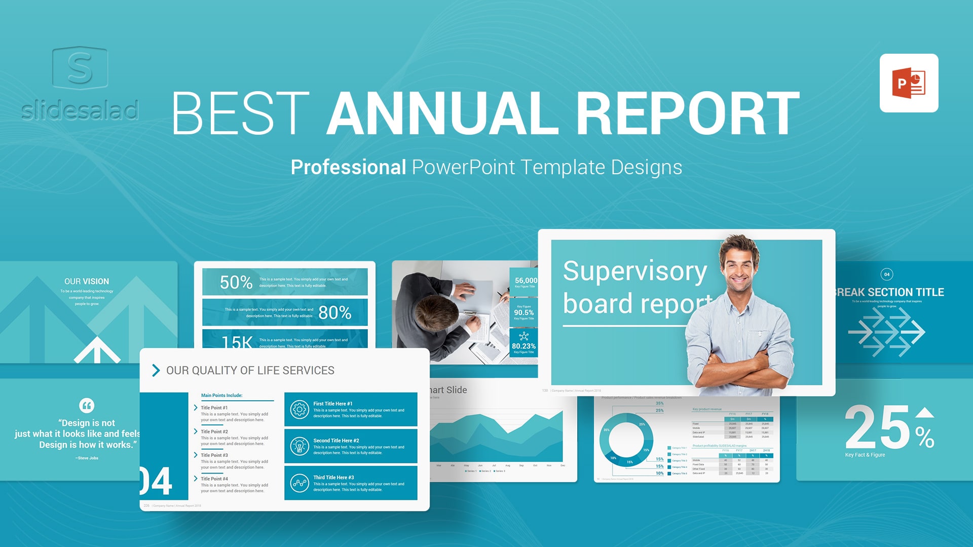 Annual Report PowerPoint Presentation Templates – Amazing PowerPoint Template Design