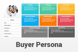 Buyer Persona PowerPoint Template Diagrams