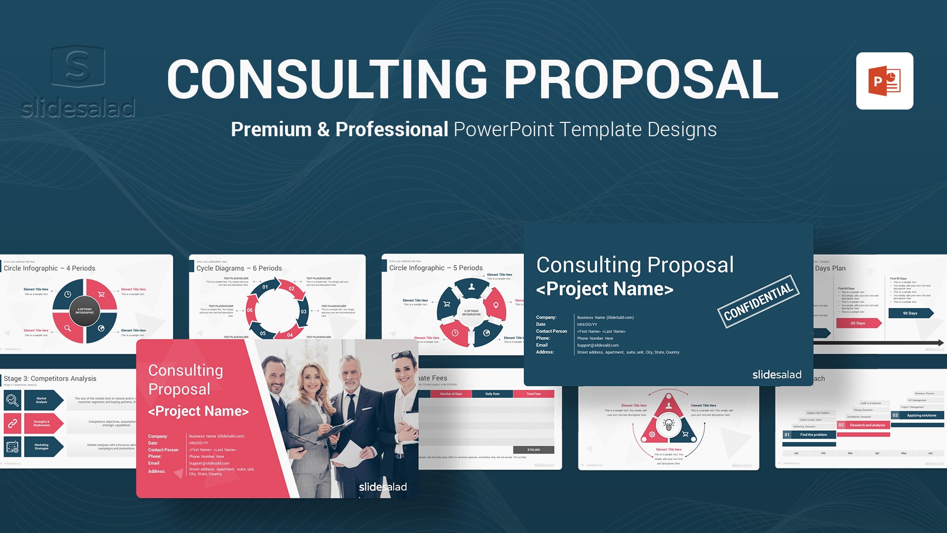 Consulting Proposal PowerPoint Template – Customizable PowerPoint Design Theme