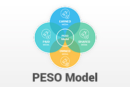 PESO Model PowerPoint Template Diagrams