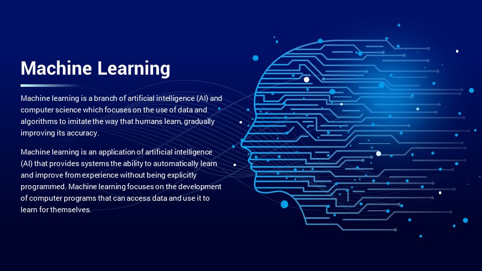 machine learning project presentation template