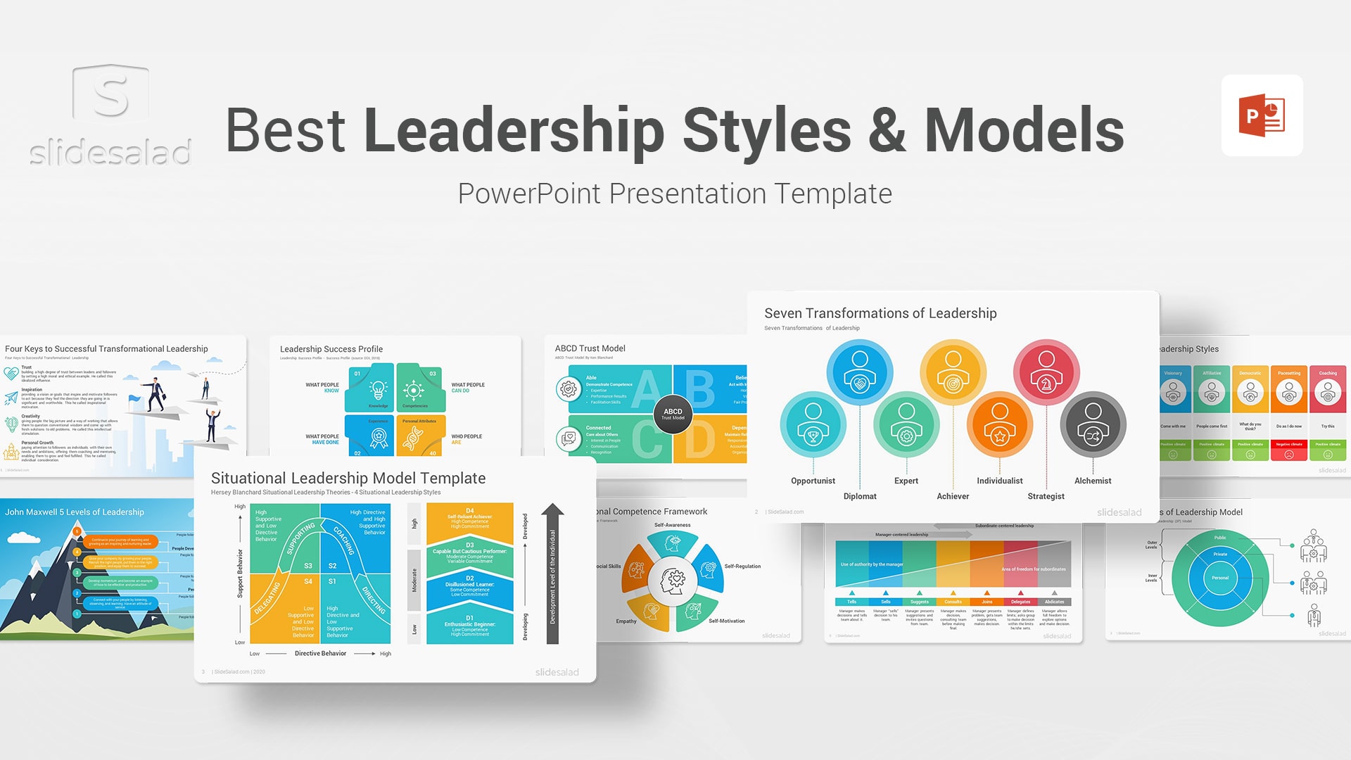 Leadership PowerPoint Templates Styles and Models for PPT Presentations