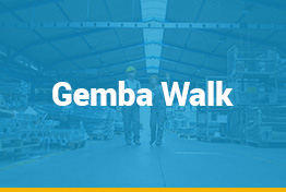 Gemba Walk Google Slides Template Diagrams