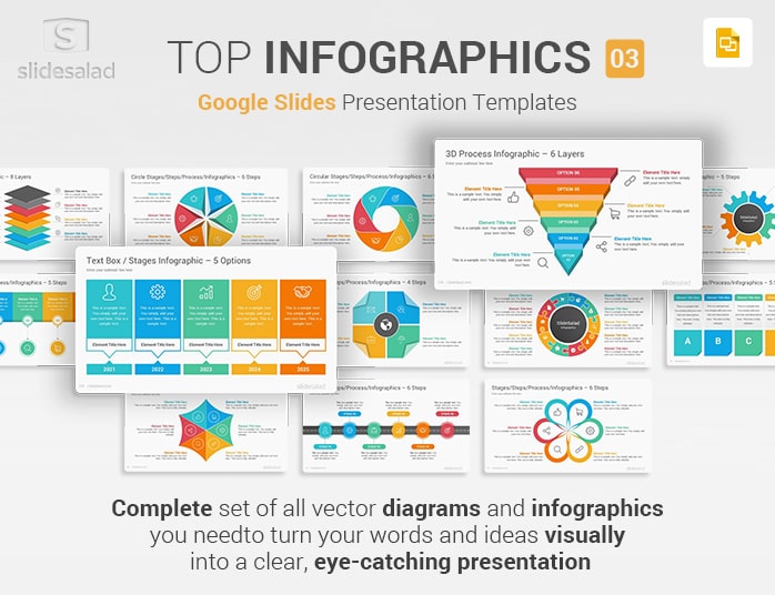Top Infographics Google Slides Templates