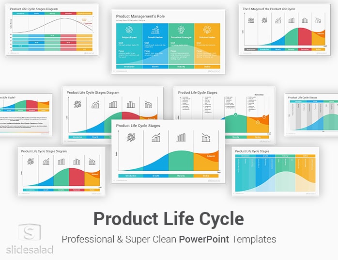Product Life Cycle PowerPoint Template Designs
