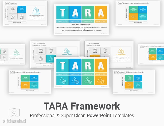 TARA Framework PowerPoint Template Diagrams