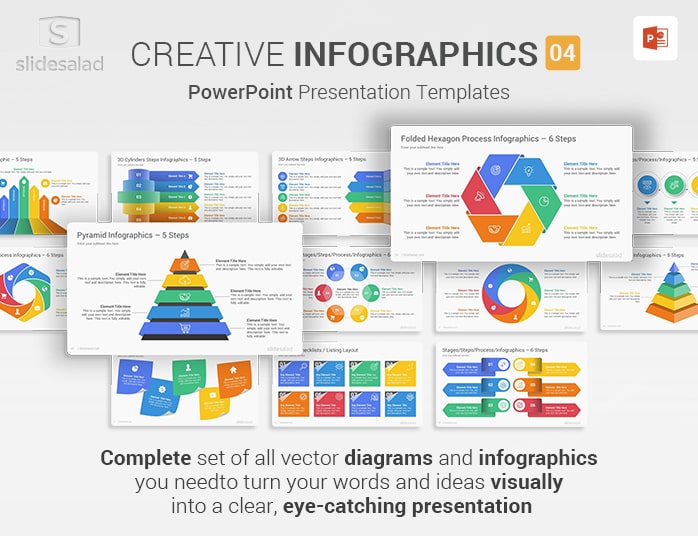 Creative Infographics PowerPoint Templates