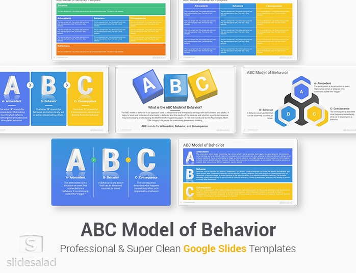 ABC Model of Behavior Google Slides Template