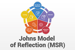 Johns Model of Reflection PowerPoint Template