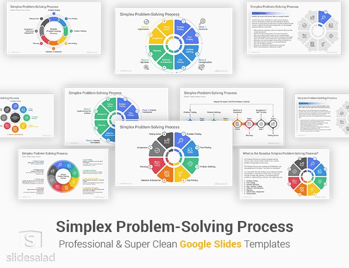 Simplex Problem-Solving Process Google Slides Template