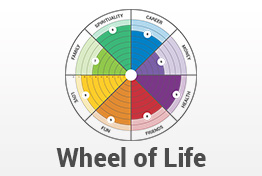 Wheel of Life PowerPoint Template Slides