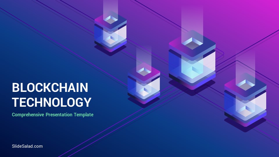 Blockchain Google Slides Template and Infographics Designs SlideSalad