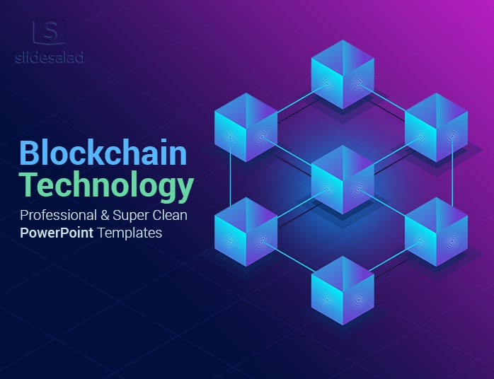 Blockchain PowerPoint Template PPT Slides and Infographics Designs