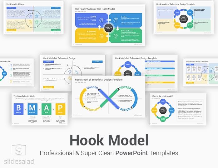 Hook Model PowerPoint Template Diagrams