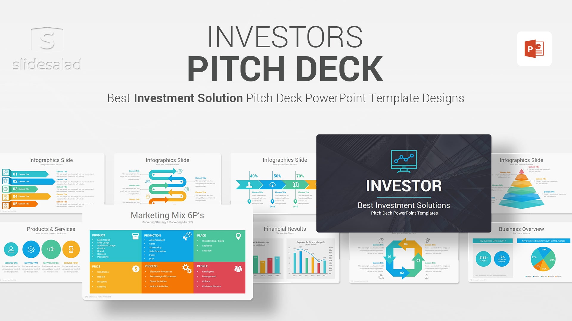 Investors Pitch Deck – Investment Proposal PowerPoint Templates