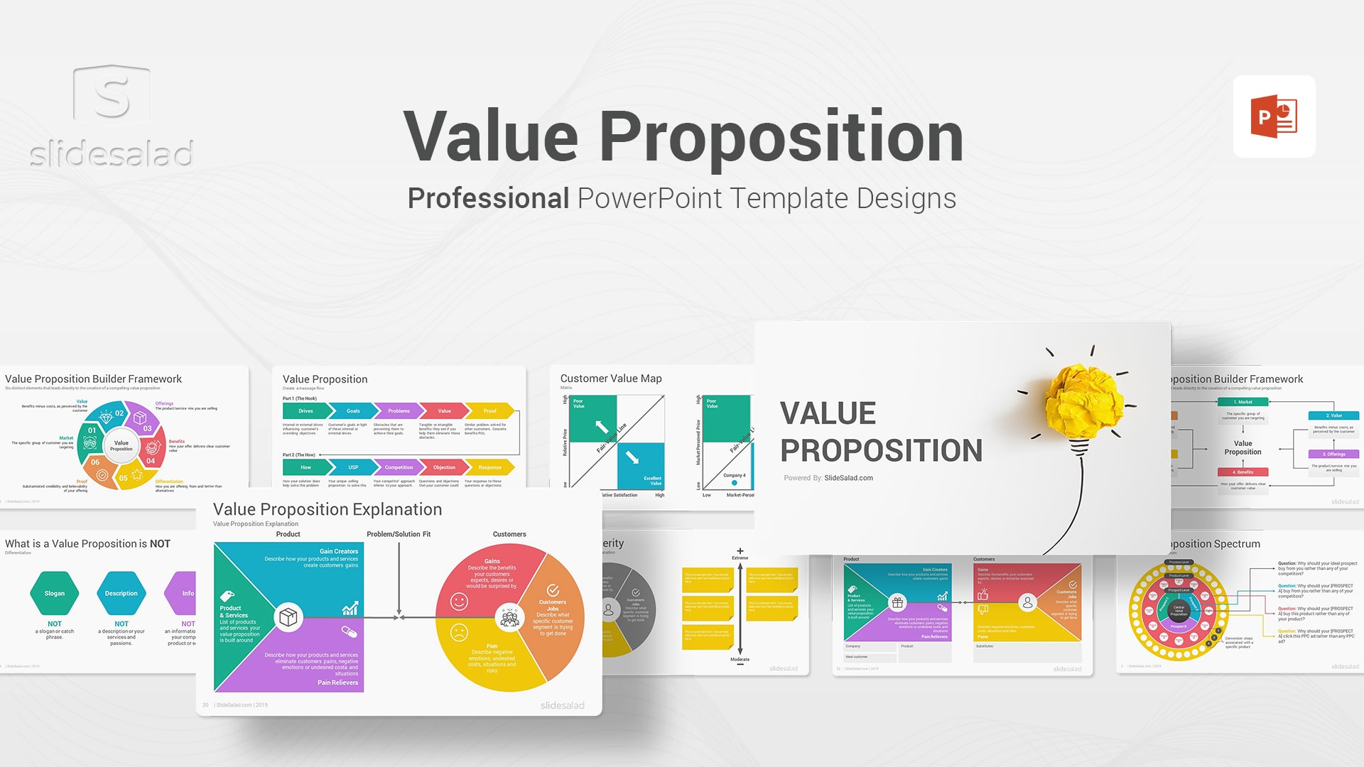 Value Proposition PowerPoint Template - Premium Creative PPT Design Themes and Layouts