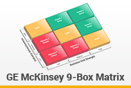 GE McKinsey 9-Box Matrix Google Slides Template Designs