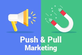 Push and Pull Marketing PowerPoint Templates Slides Designs