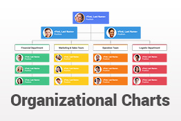 Organizational Charts PowerPoint Template Diagrams