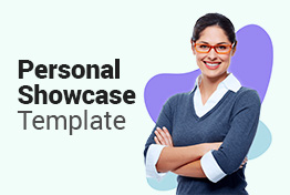 Personal Showcase PowerPoint Template Resume Designs