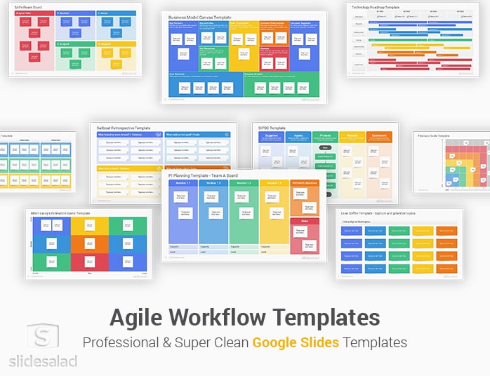 Agile Workflow Google Slides Templates Designs