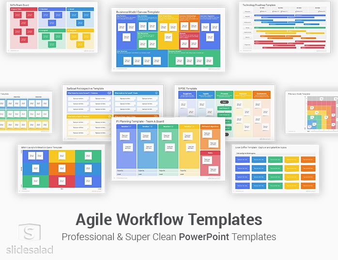Agile Workflow PowerPoint Templates Designs