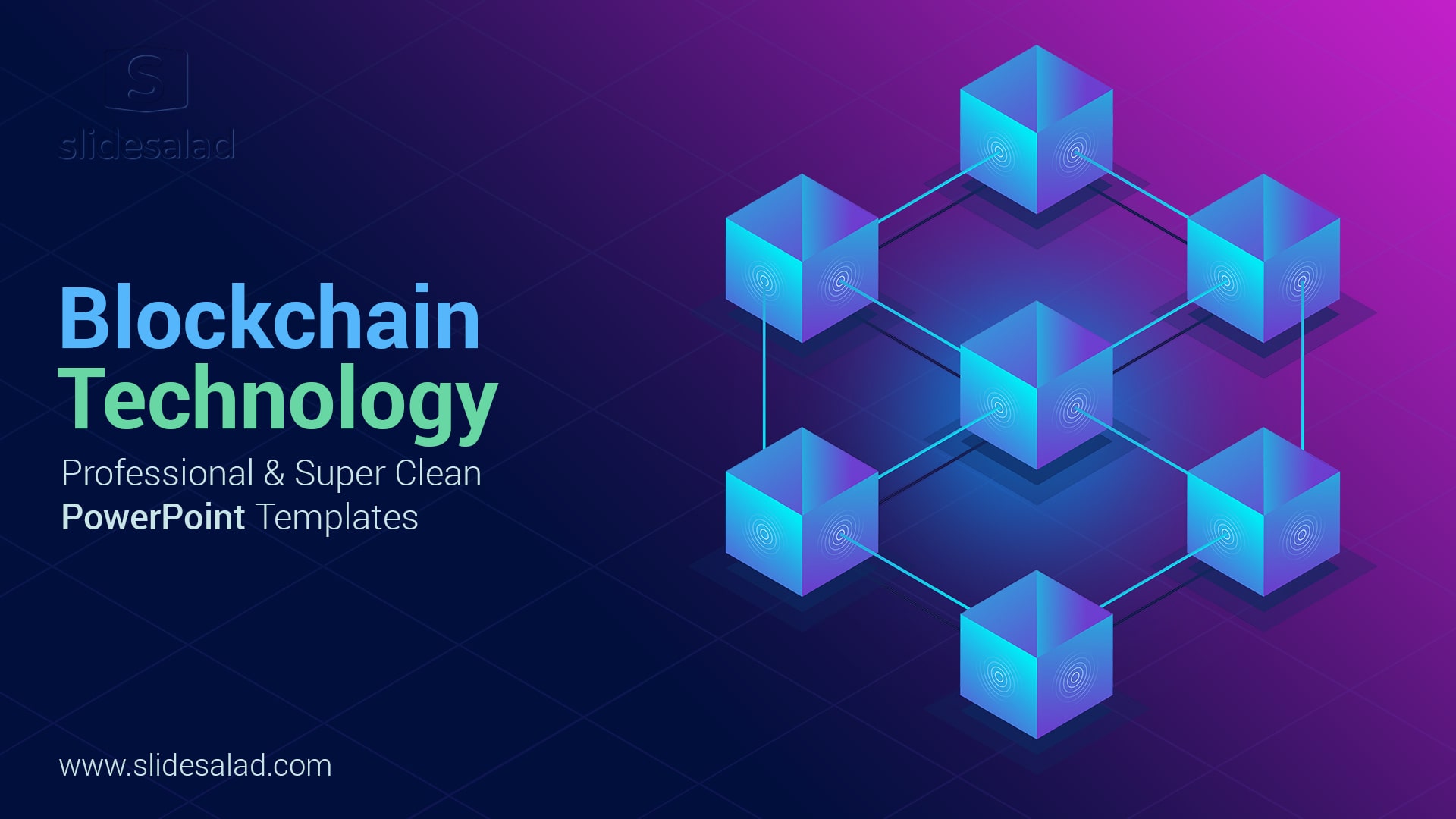 Blockchain PowerPoint Template Slides and Infographics Designs - Make Stunning Presentations on Cryptocurrency Financial Services