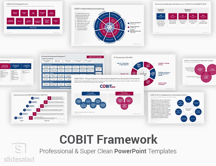 COBIT Framework PowerPoint Template Designs