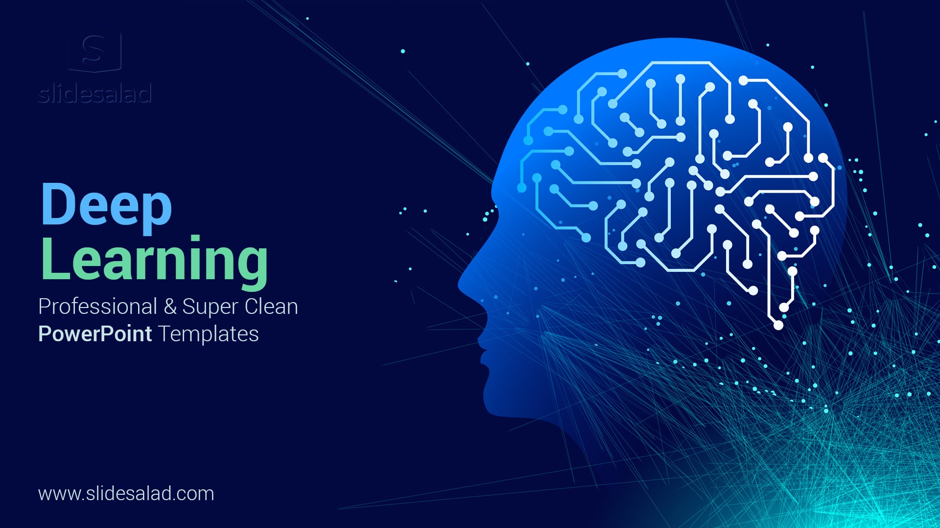 Deep Learning PowerPoint Template Designs - Create Complete Presentations on Representation-Learning Methods using Machine Learning