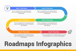 Roadmaps Diagrams Google Slides Template Infographics