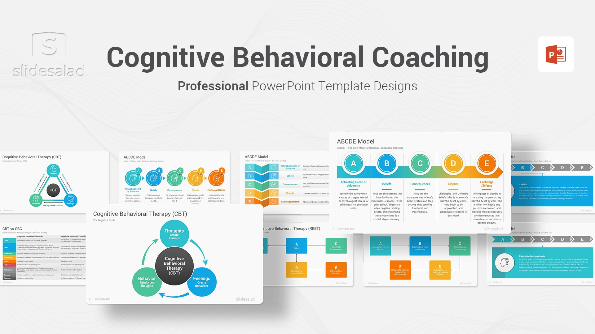 Cognitive Behavioral Coaching PowerPoint Template